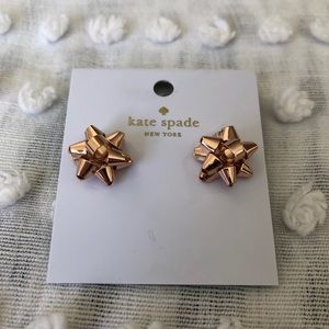 Kate Spade bow earrings